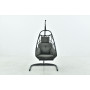 Hanging chair (with cushions) ALLEGRA AL 12G / ANTHRACITE