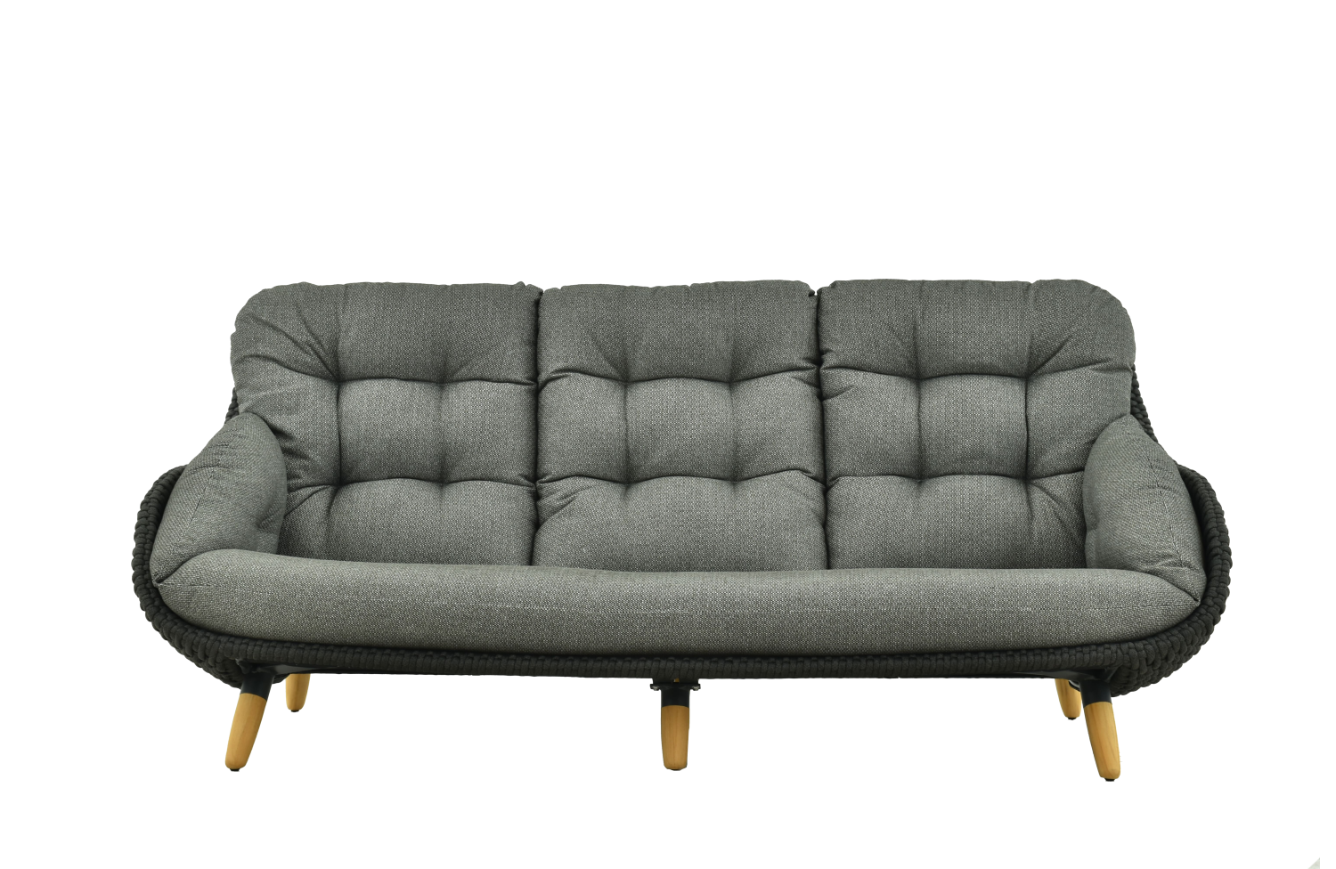 Sofa 3-osobowa (z poduszkami) ALLEGRA KING AL 10G / ANTHRACITE