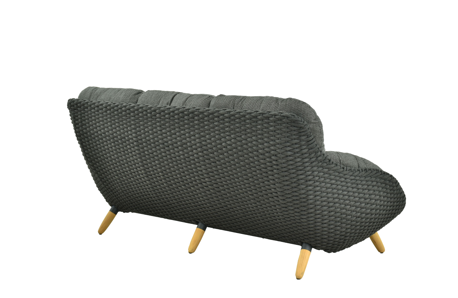 Sofa 3-osobowa (z poduszkami) ALLEGRA KING AL 10G / ANTHRACITE