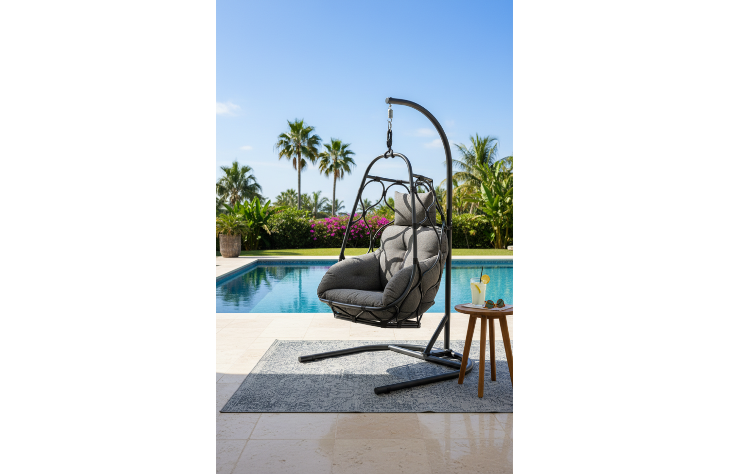 Hustawka (z poduszkami) ALLEGRA AL 12G / ANTHRACITE