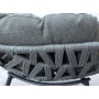 Fotel mały S (z poduszkami) ALLEGRA EGG AL 13G / ANTHRACITE