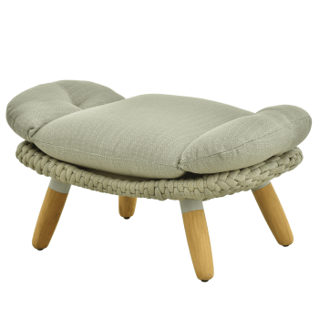 Ottoman (with cushion) ALLEGRA KING AL 08T / TAUPE