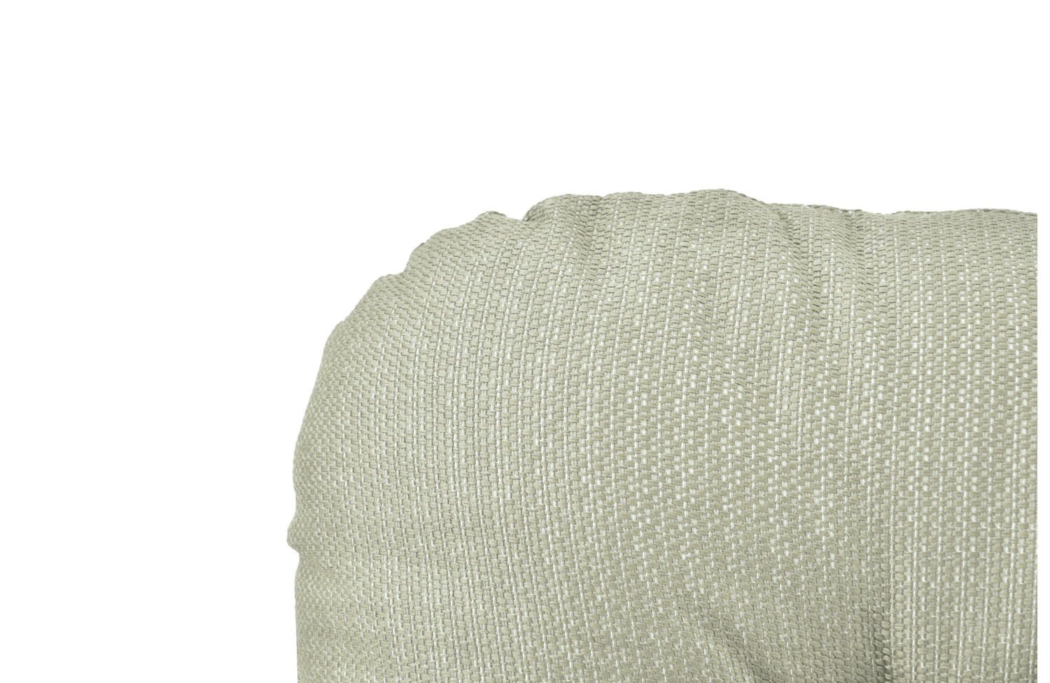 Ottoman (with cushion) ALLEGRA KING AL 08T / TAUPE