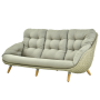 3-Seater sofa (with cushions) ALLEGRA KING AL 10T / TAUPE