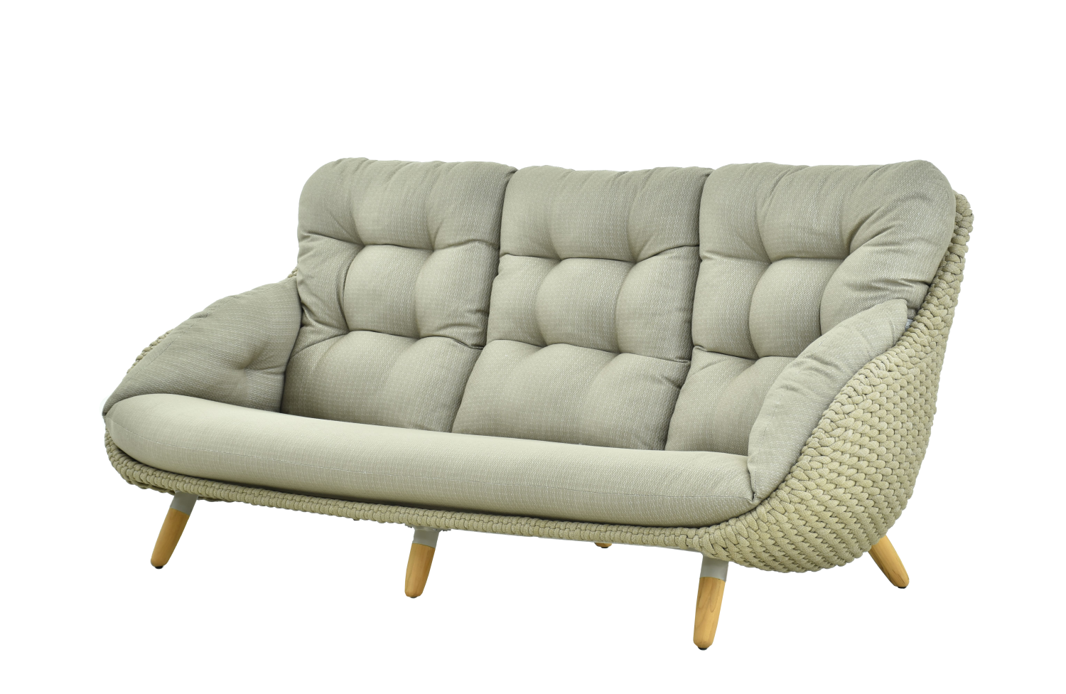 3-Seater sofa (with cushions) ALLEGRA KING AL 10T / TAUPE