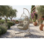 Hanging chair (with cushions) ALLEGRA AL 12T / TAUPE