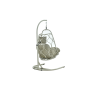 Hanging chair (with cushions) ALLEGRA AL 12T / TAUPE