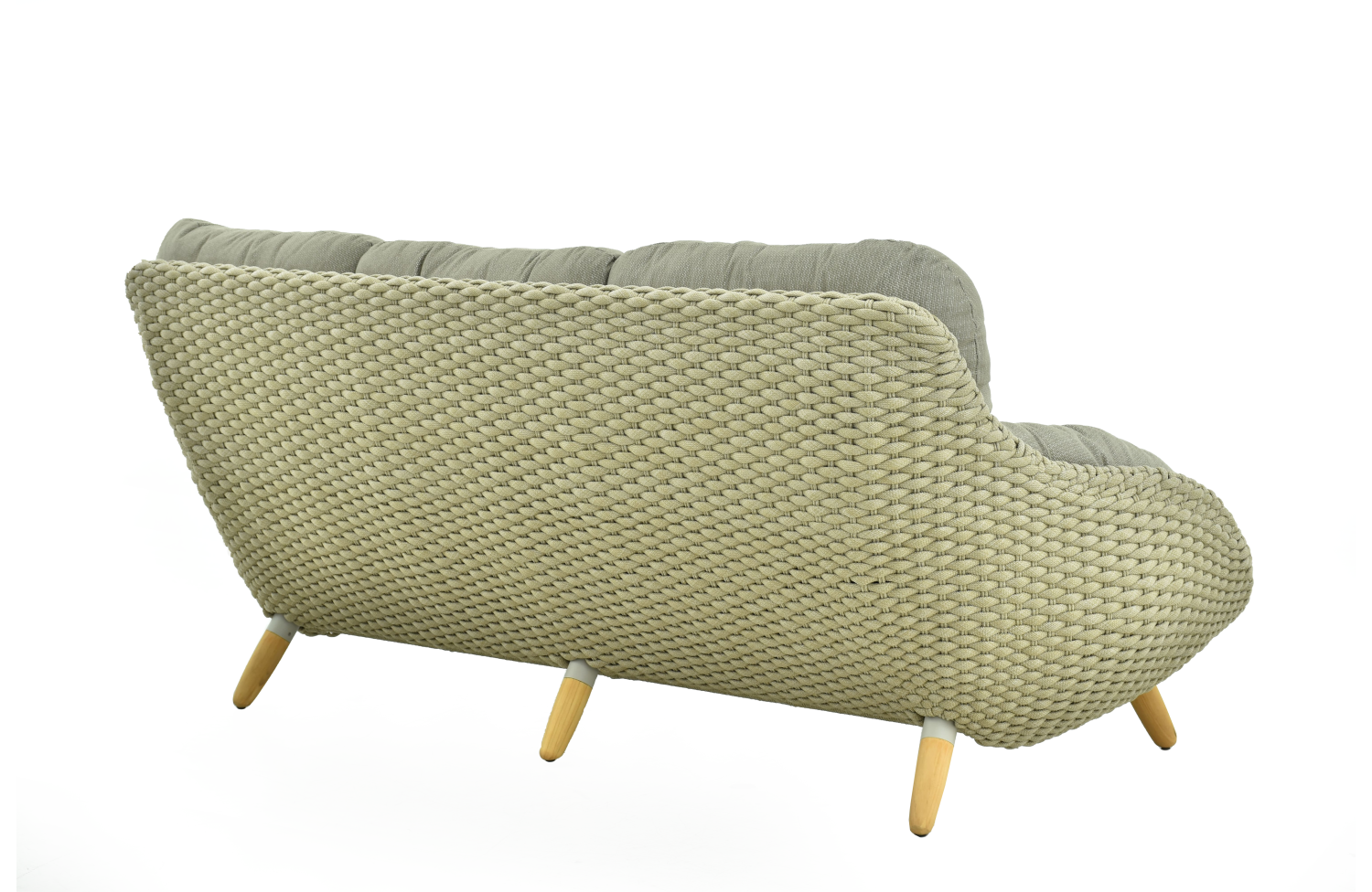 Sofa 3-osobowa (z poduszkami) ALLEGRA KING AL 10T / TAUPE