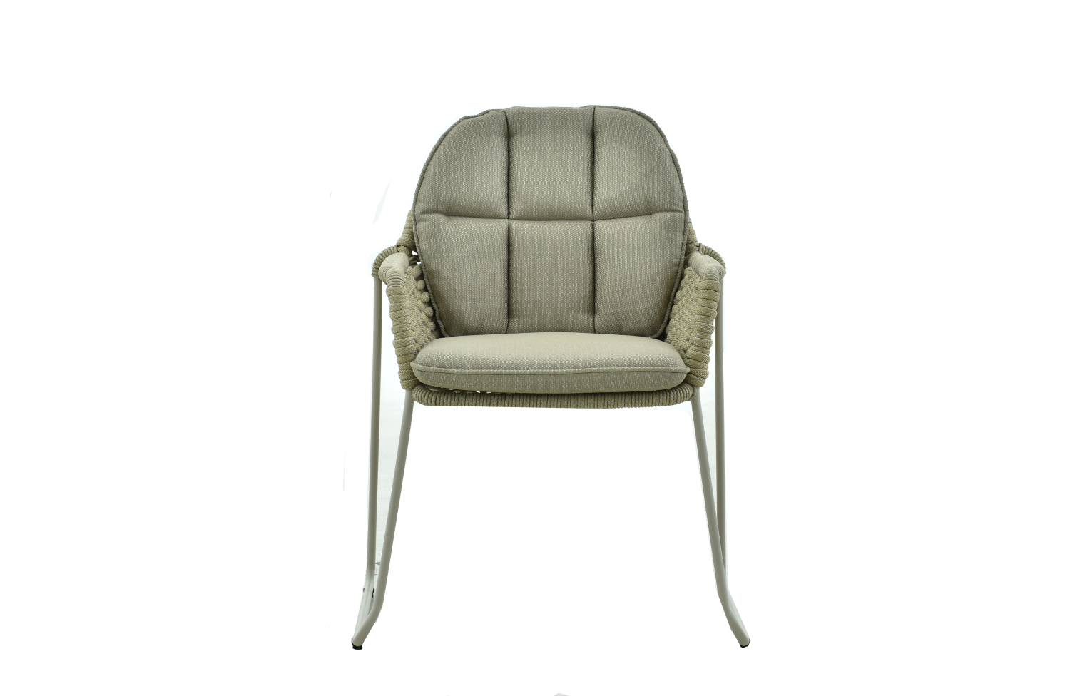 Стілець з підлокітниками (з подушками) ALLEGRA AL 30T / TAUPE