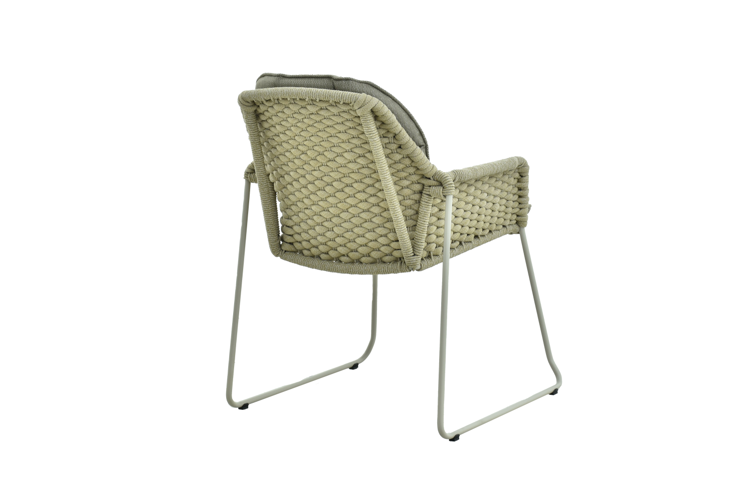 Стілець з підлокітниками (з подушками) ALLEGRA AL 30T / TAUPE