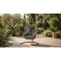 Hanging chair (with cushions) ALLEGRA AL 12N / NATURAL