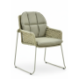 Dining armchair (with cushions) ALLEGRA AL 30T / TAUPE