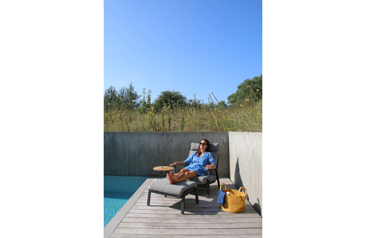 2-seater sofa (with cushions) LAGOM DANDY Lm 02G / ANTHRACITE