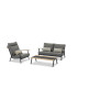 2-seater sofa (with cushions) LAGOM DANDY Lm 02G / ANTHRACITE