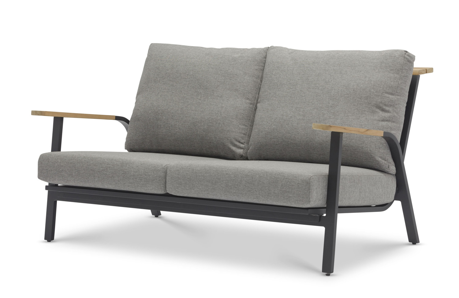 2-seater sofa (with cushions) LAGOM DANDY Lm 02G / ANTHRACITE