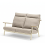 2-seater sofa (with cushions) LAGOM DANDY Lm 02T / TAUPE