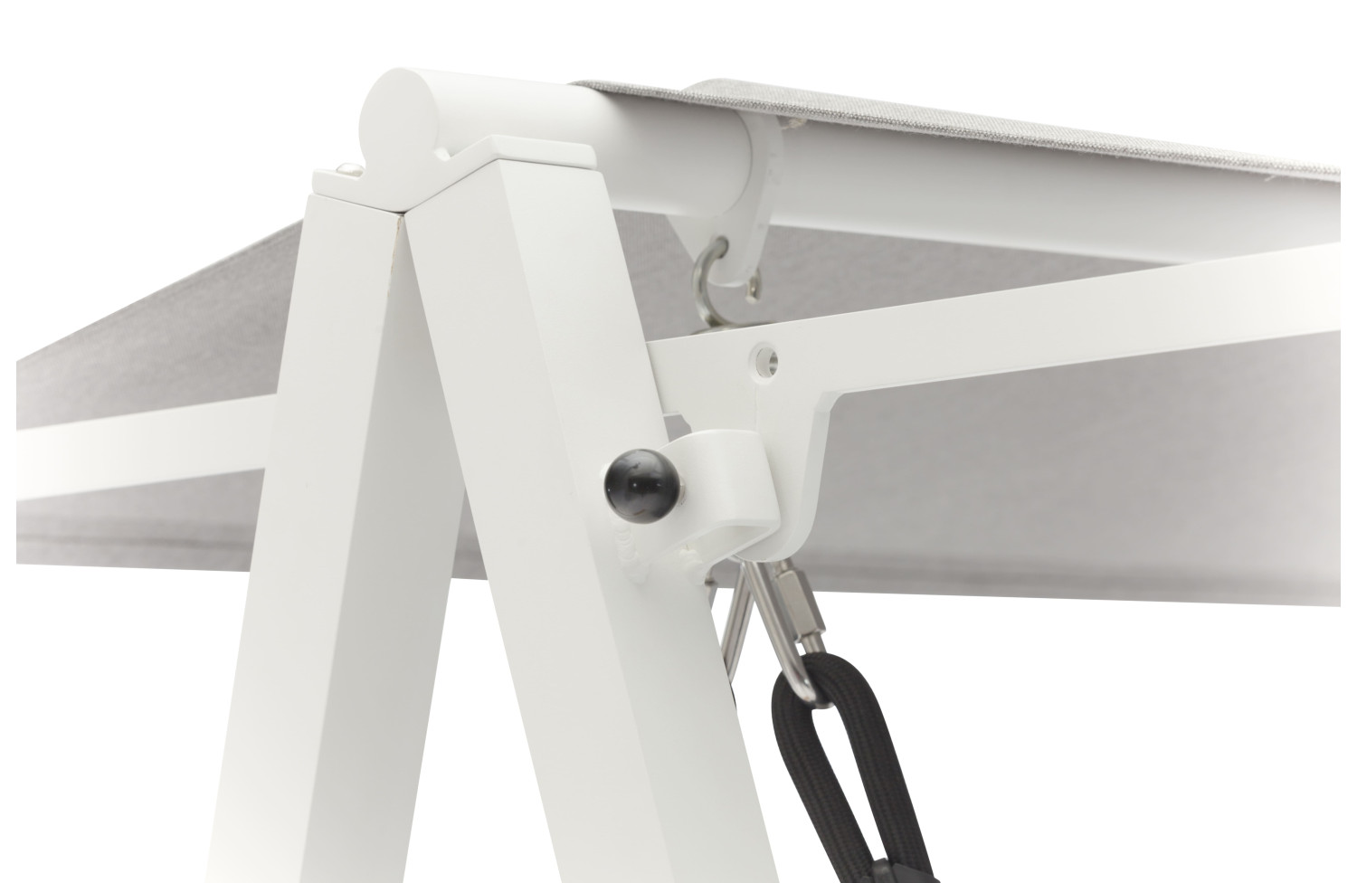 3-seater swing with canopy (with cushions) LAGOM DANDY Lm 10T / TAUPE