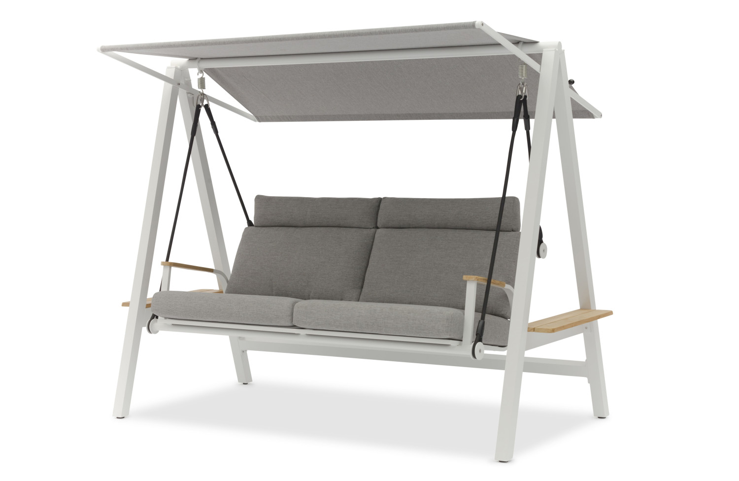 3-seater swing with canopy (with cushions) LAGOM DANDY Lm 10T / TAUPE