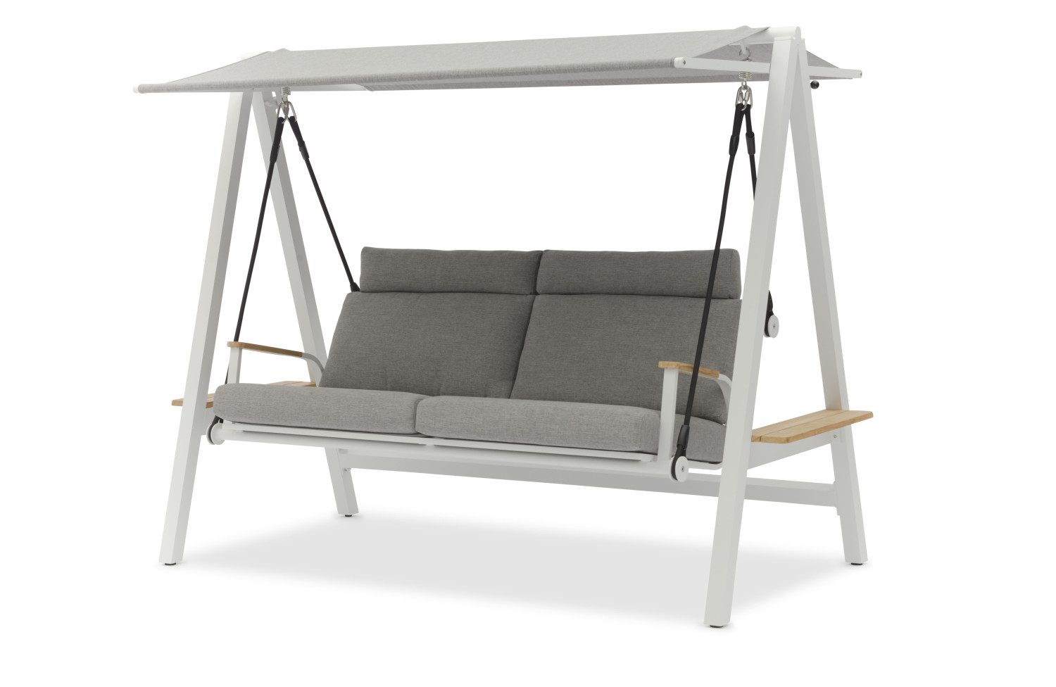 3-seater swing with canopy (with cushions) LAGOM DANDY Lm 10T / TAUPE