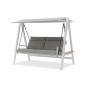 3-seater swing with canopy (with cushions) LAGOM DANDY Lm 10T / TAUPE