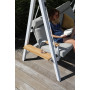 3-seater swing with canopy (with cushions) LAGOM DANDY Lm 10G-G/ANTHRACITE