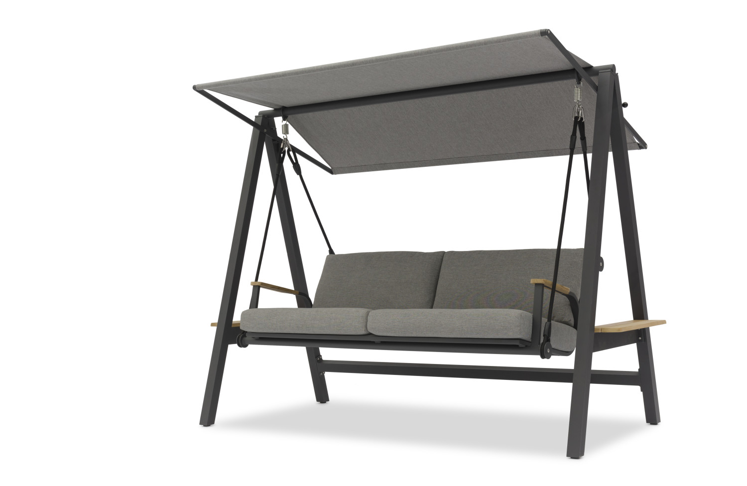 3-seater swing with canopy (with cushions) LAGOM DANDY Lm 10G-G/ANTHRACITE