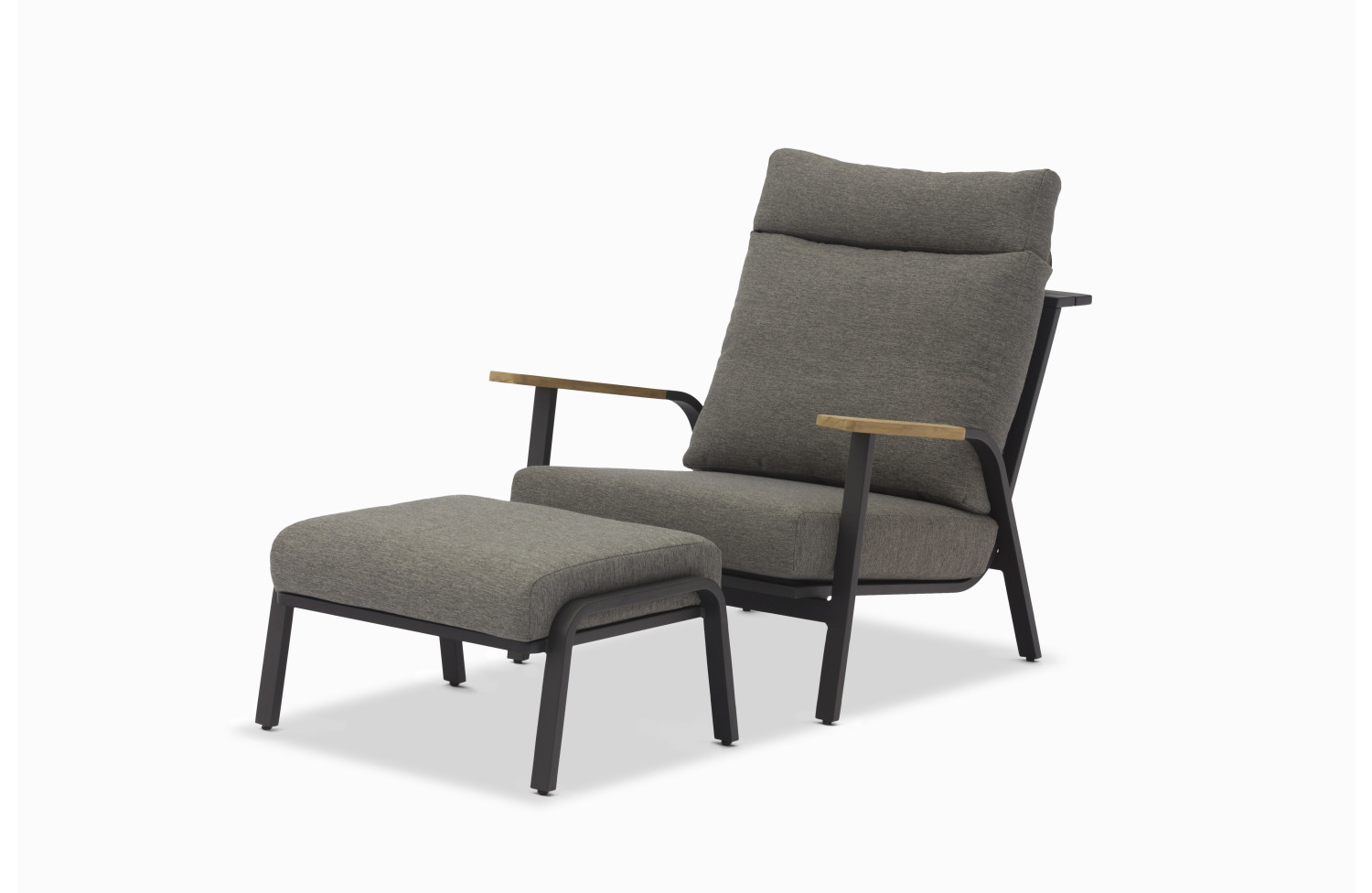 Pufa (z poduszką) LAGOM DANDY Lm 13G / ANTHRACITE