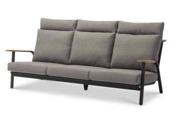 Sofa 3-osobowa (z poduszkami) LAGOM DANDY 11G / ANTHRACITE