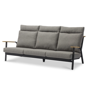 Sofa 3-osobowa (z poduszkami) LAGOM DANDY 11G / ANTHRACITE