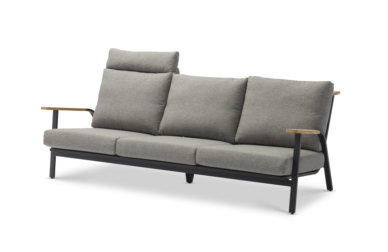 Sofa 3-osobowa (z poduszkami) LAGOM DANDY 11G / ANTHRACITE