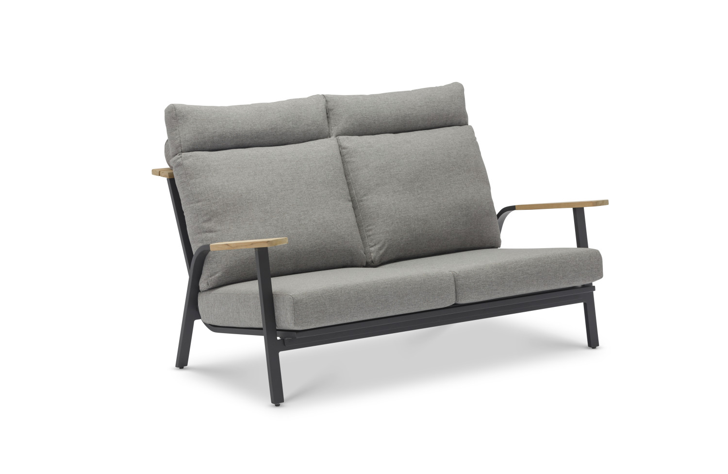 Sofa 2-osobowa (z poduszkami) LAGOM DANDY Lm 02G / ANTHRACITE