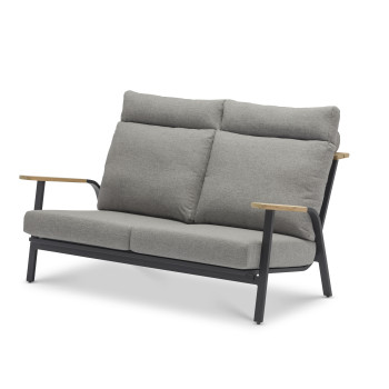 Sofa 2-osobowa (z poduszkami) LAGOM DANDY Lm 02G / ANTHRACITE