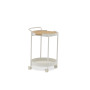 Stół do serwowania na kółkach LAGOM BLOOM Lm 16T / TAUPE