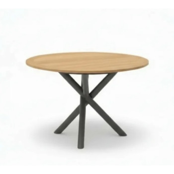 Обідній стіл 120 (тик) LAGOM MIKADO Lm 45G / ANTHRACITE