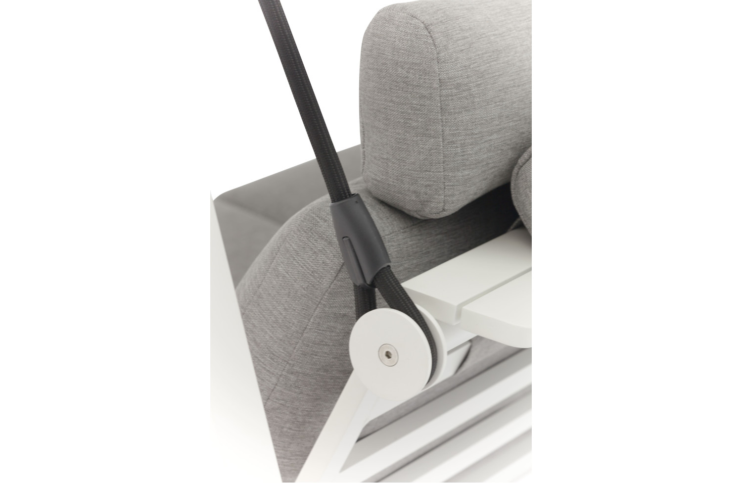 Гойдалка з навісом 3-місна (з подушками) LAGOM DANDY Lm 10T / TAUPE