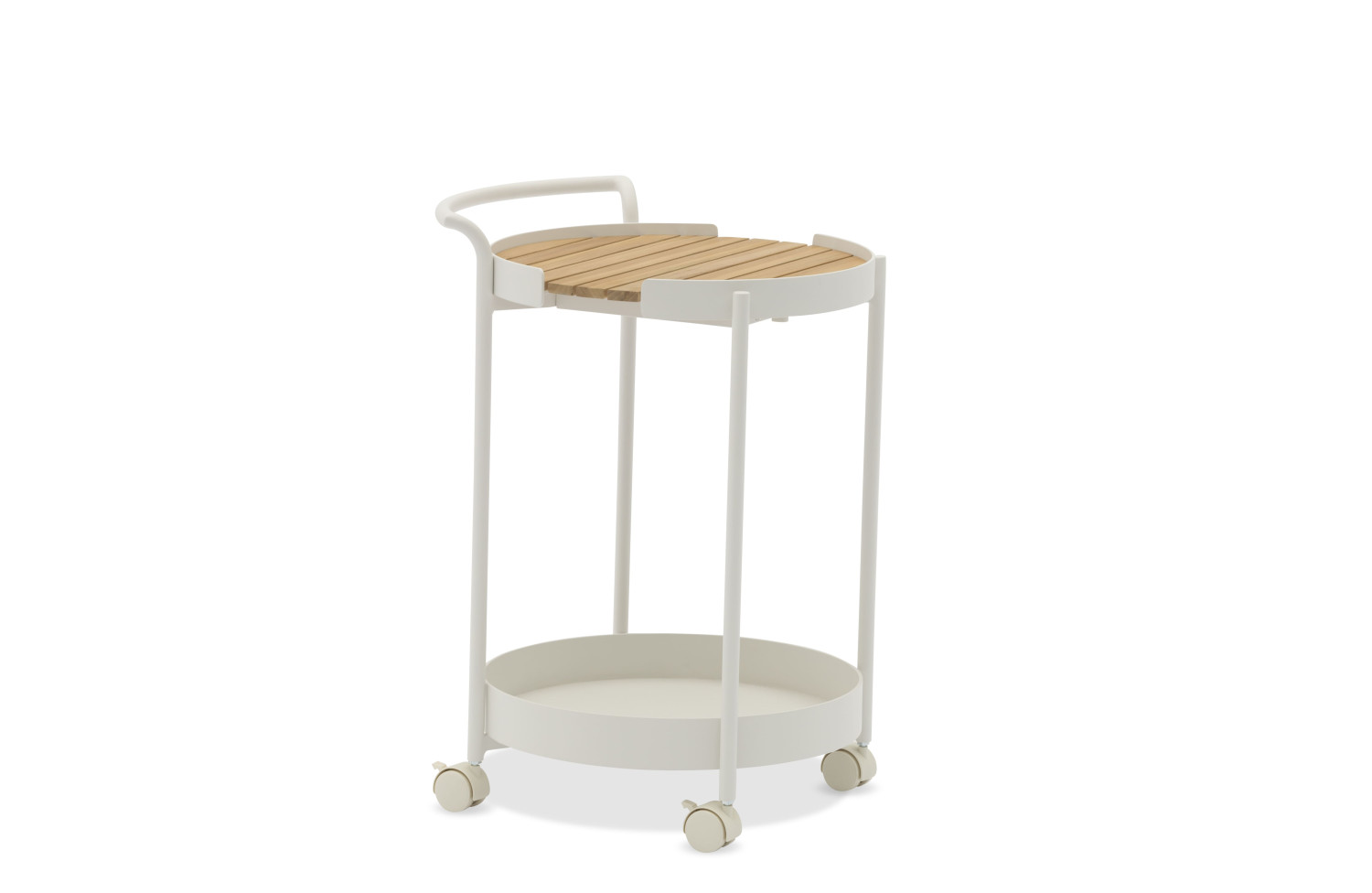 Сервірувальний столик на коліщатках LAGOM BLOOM Lm 16T / TAUPE