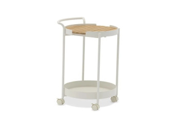 Сервірувальний столик на коліщатках LAGOM BLOOM Lm 16T / TAUPE