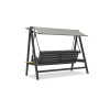 Гойдалка з навісом 3-місна (з подушками) LAGOM DANDY Lm 10G-G/ANTHRACITE