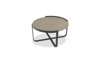 Кавовий столик 80*78 LAGOM BLOOM Lm 81G / ANTHRACITE