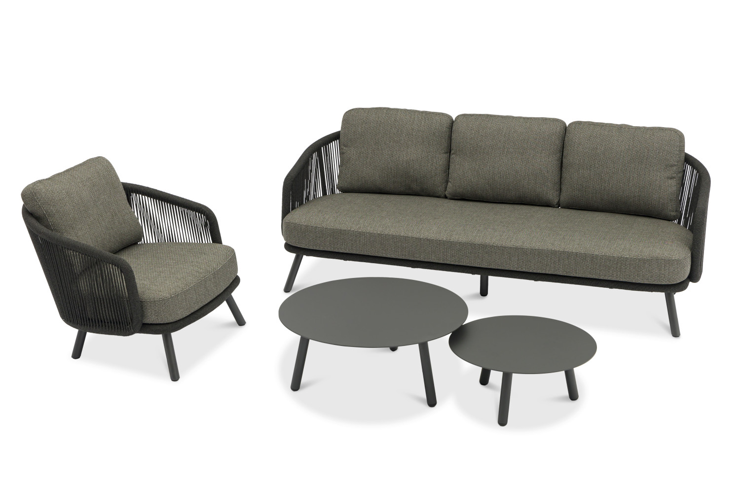 Крісло (з подушками) LAGOM HARBOUR NEO Lm 24B / BRONZE