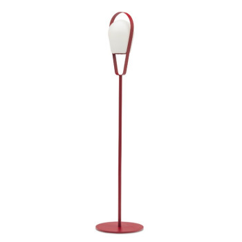 Outdoor lamp (charging with USB) h.148 cm. LAGOM BOB LARGE-TOP Lm 19B / dark taupe