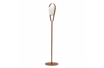 Outdoor lamp (charging with USB) h.148 cm. LAGOM BOB LARGE-TOP Lm 19B / DARK TAUPE