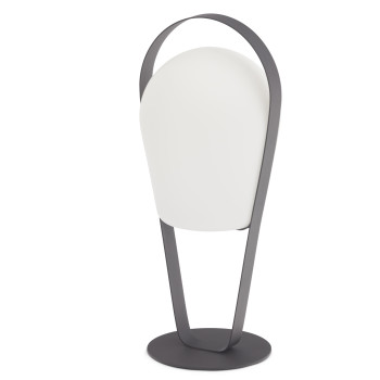 Outdoor lamp (charging with USB) h. 72 cm LAGOM BOB XL Lm 21XL-G /anthracite