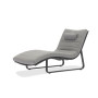 Sunlounger (with cushion) LAGOM FLOW Lm 22B / DARK TAUPE
