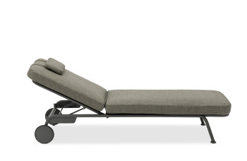 Sunlounger (with cushion) LAGOM SUNSET Lm 28G /ANHTRACITE