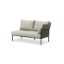 2-seater sofa LEFT (with cushions) LAGOM JUNELm 42G /ANHTRACITE