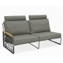 2-seater sofa RIGHT (with cushions) LAGOM RIVA Lm 51G / ANTHRACITE