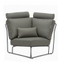 Corner part (with cushions) LAGOM RIVA Lm 53G / ANTHRACITE