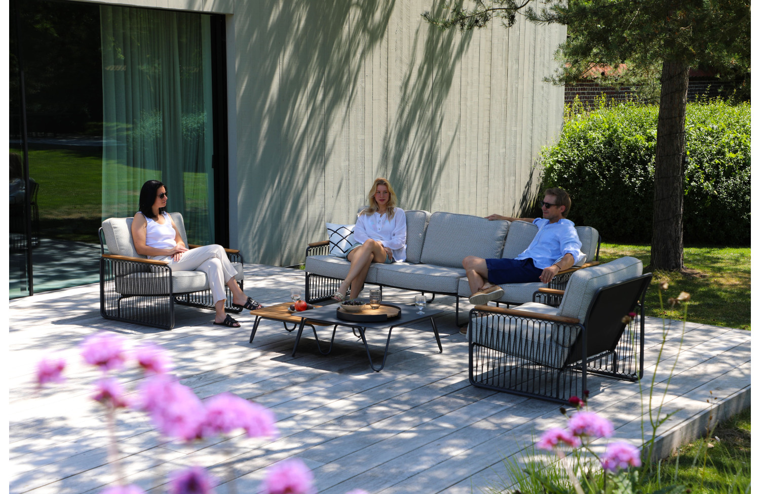 Middle part (with cushions) / antracite LAGOM RIVA Lm 54G / ANTHRACITE