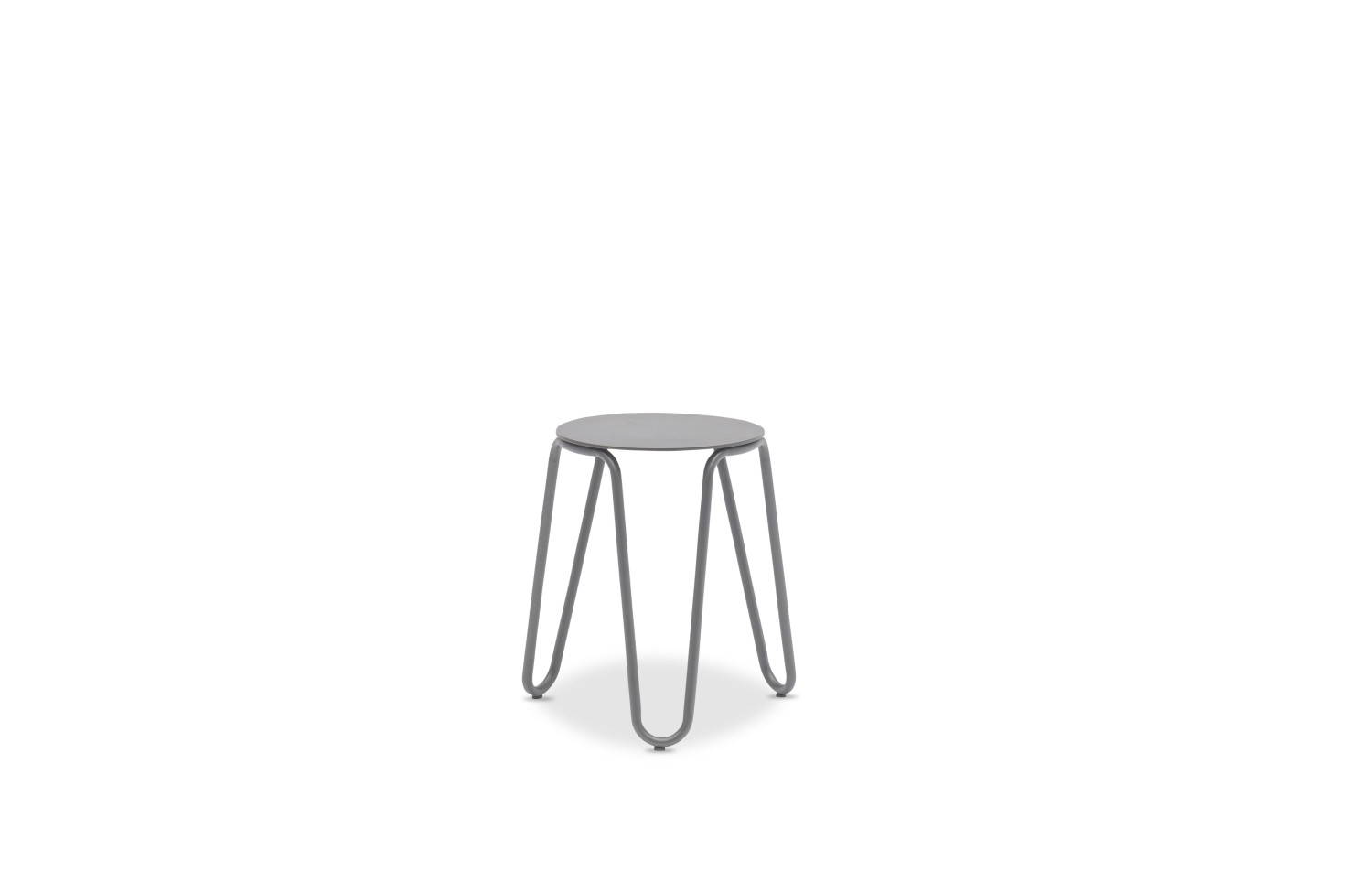 Side table (alu) LAGOM RIVA Lm 55G / ANTHRACITE